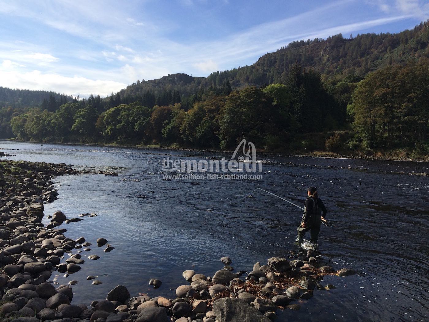 The River Tay Trap Pool On The Newtyle Beat