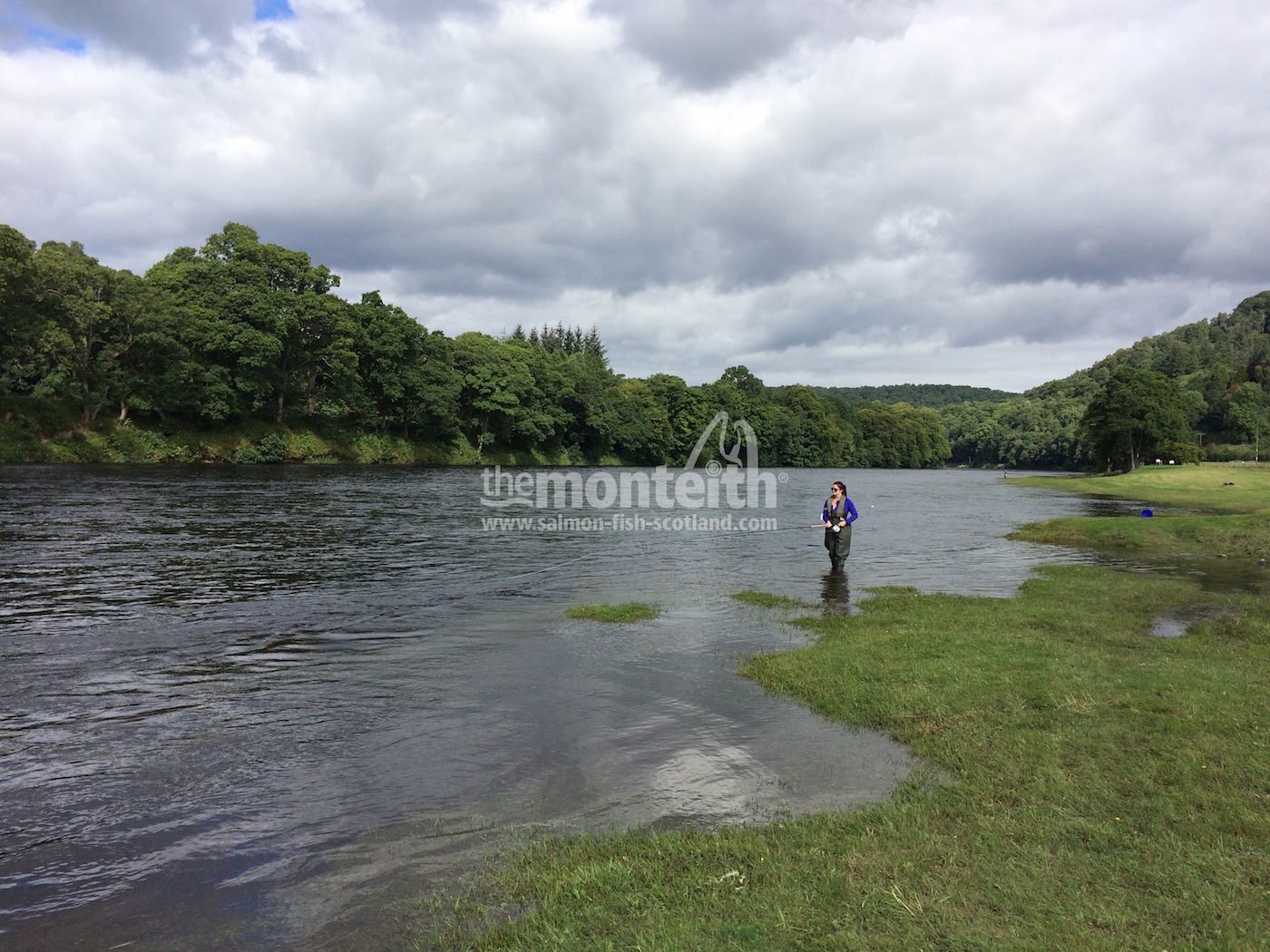 The Left Hand Bank Of The Newtyle Beat's Cottar Pool
