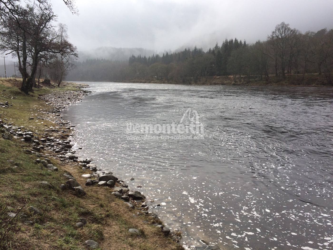 The Trap Pool On The River Tay Near Dunkeld