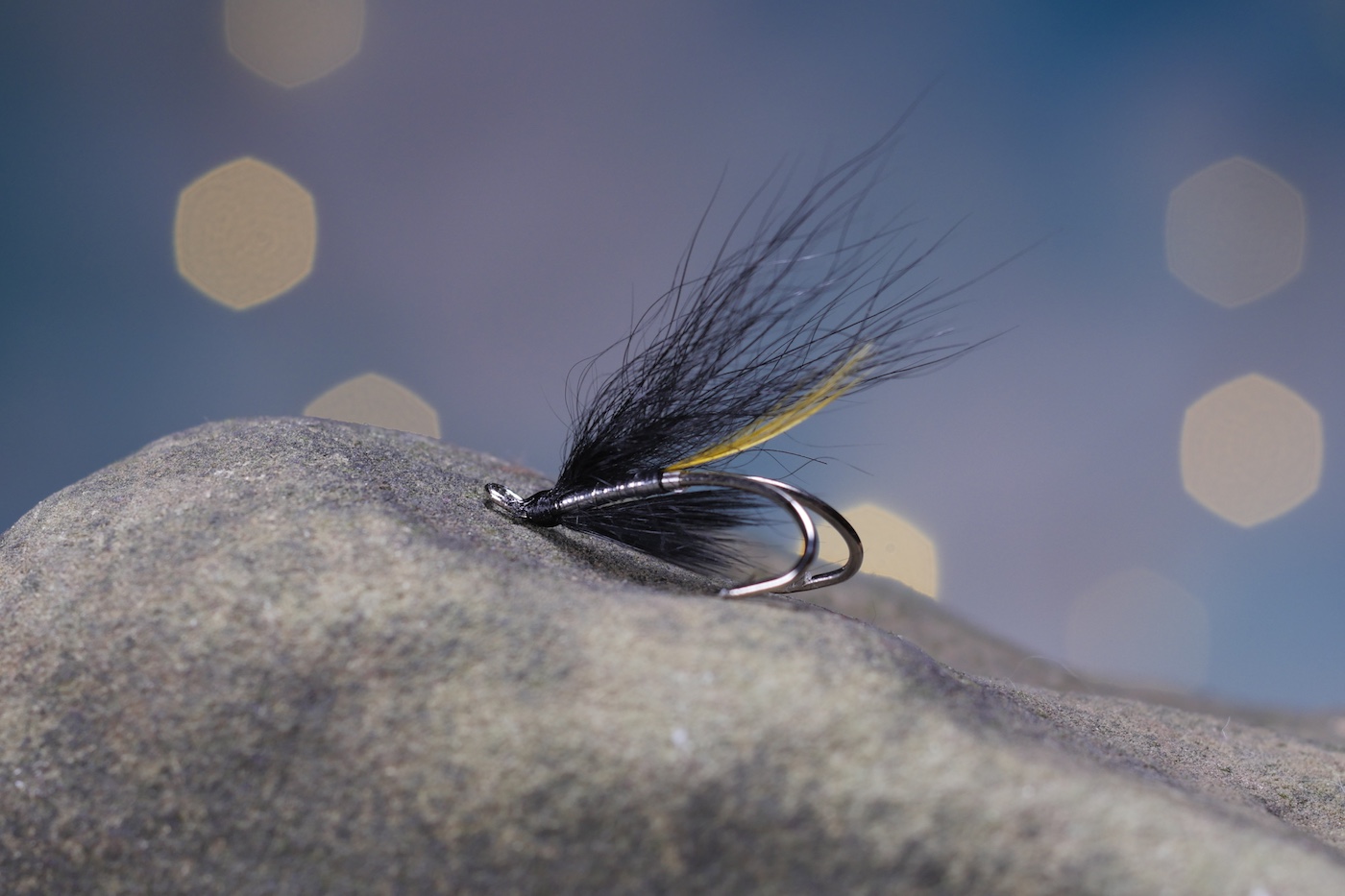  The Silver Stoat Salmon fly is a superb low and clear water salmon fly for Summer use. I've seen so many salmon come to this fly over the decades and especially during June, July & August.