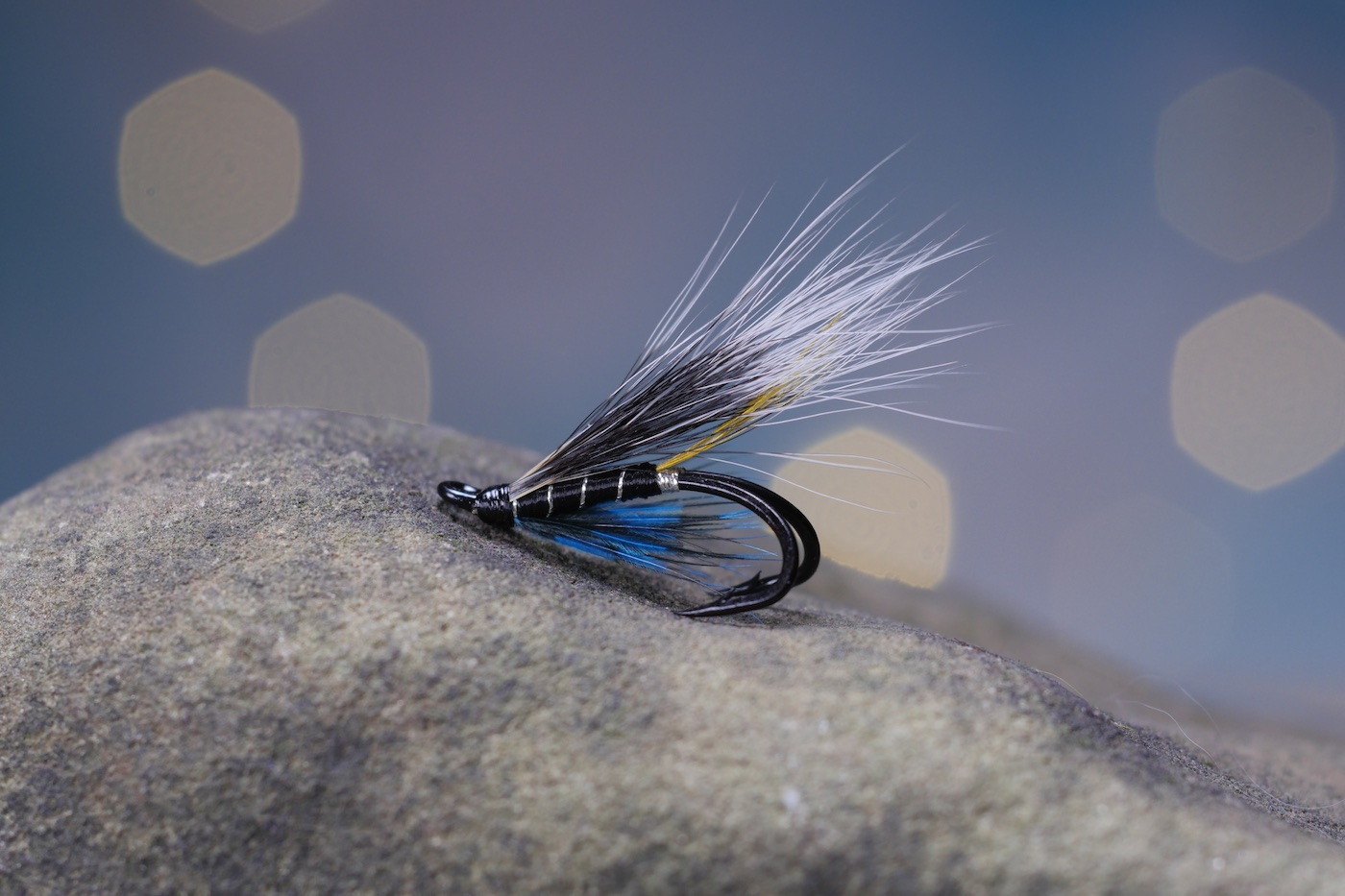 This is an extra special low Summer water salmon fly that used to be the only fly to fish on the West coast Scottish salmon river. This pattern is exceptionally productive during July.