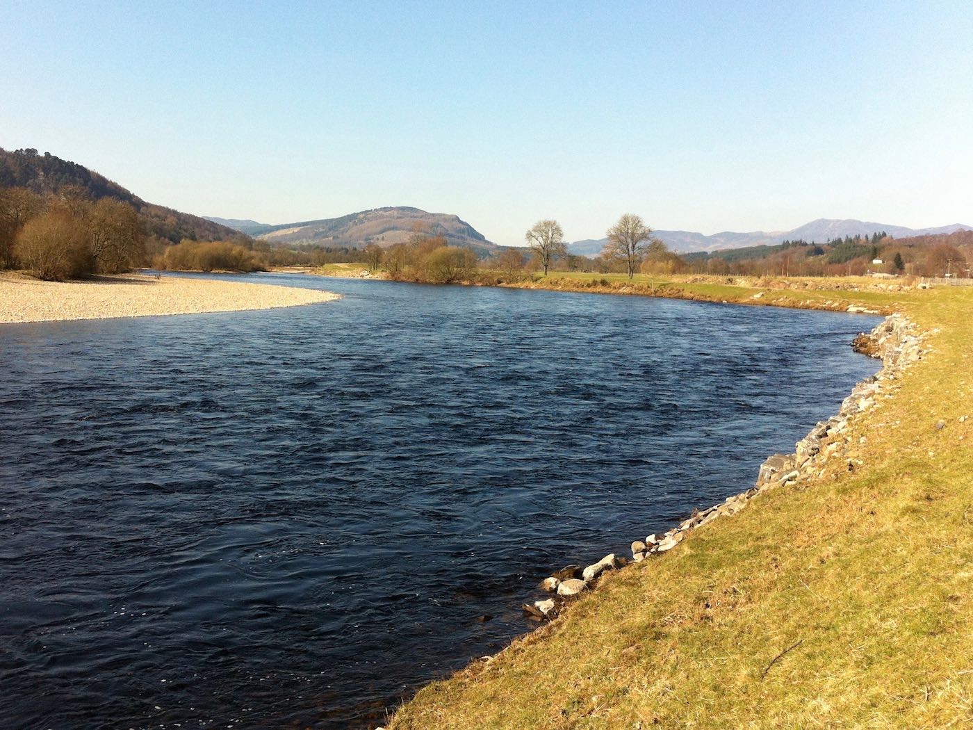 The Guay Pool on the Lower Kinnaird Beat