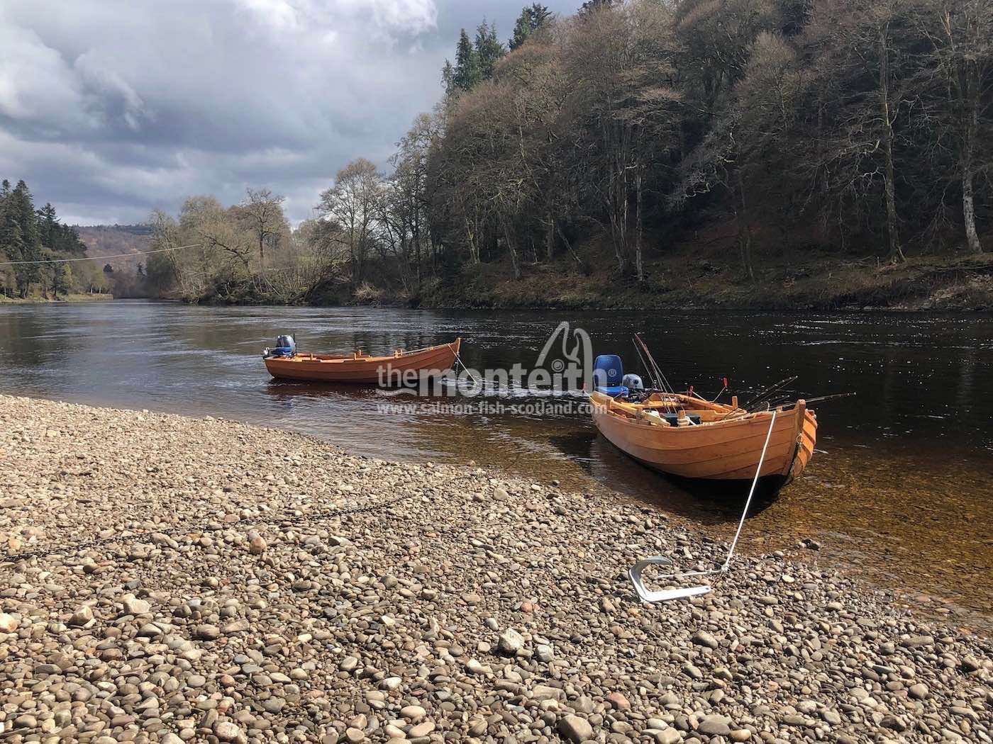 2 New River Tay Salmon Boats