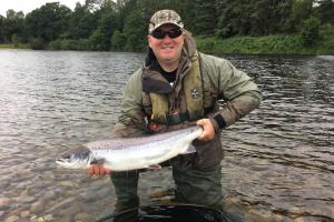 Catching A Quick Salmon